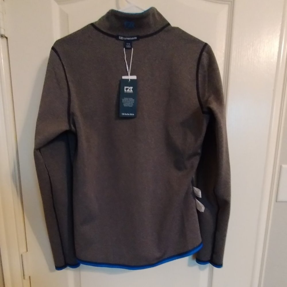 Cutter & Buck Evergreen Reversible Pullover Blue/Grey NWT - Picture 15 of 16